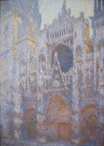 Cathédrale de Rouen, façade ouest - Claude Monet